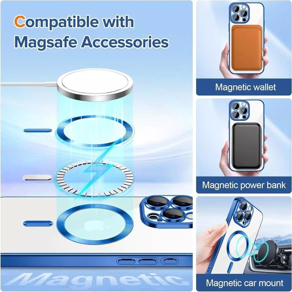 Coque magnétique MagSafe pour iPhone 16 Pro Coque magnétique MagSafe pour iPhone 16 Pro